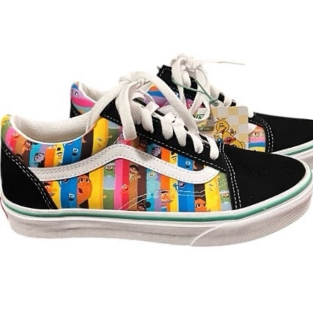 NEW Vans X Sesame Street Old Skool Skate Sneakers